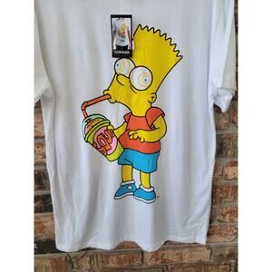 Freeze NWT Bart Simpson Graphic Tee Size XL Squishee Brain Freeze Shirt